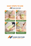 Mini portable juicer Rechargeable - Canis couture