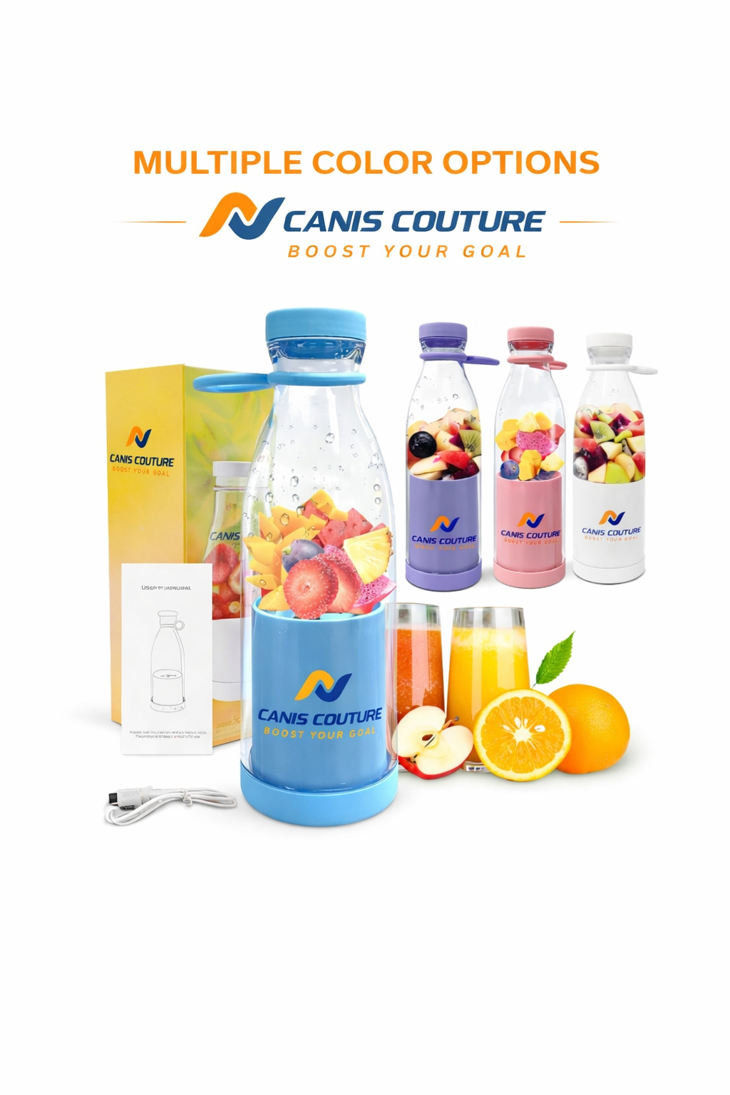 Mini portable juicer Rechargeable - Canis couture