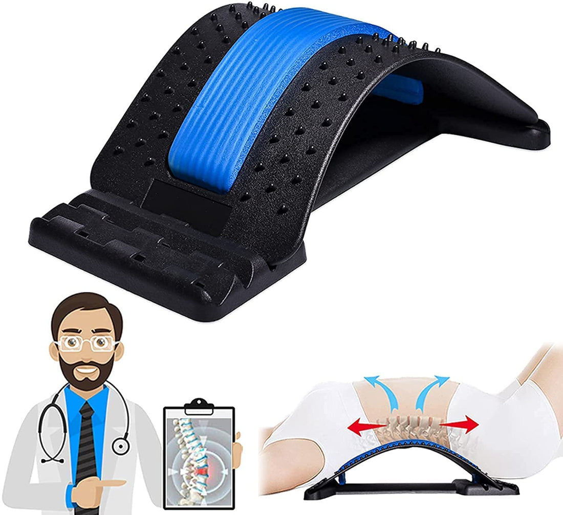 Back Pain Relief Lumbar Back Stretcher Tool