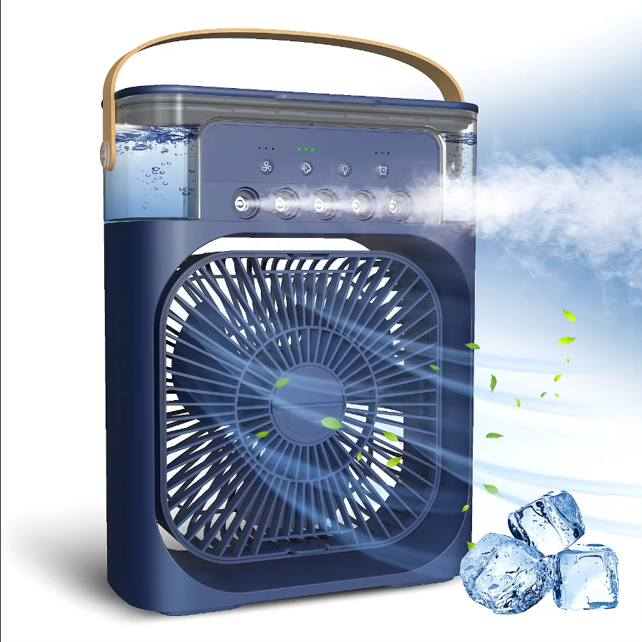 Portable Humidifier Air Cooler Mist Fan Mini Cooler for Home