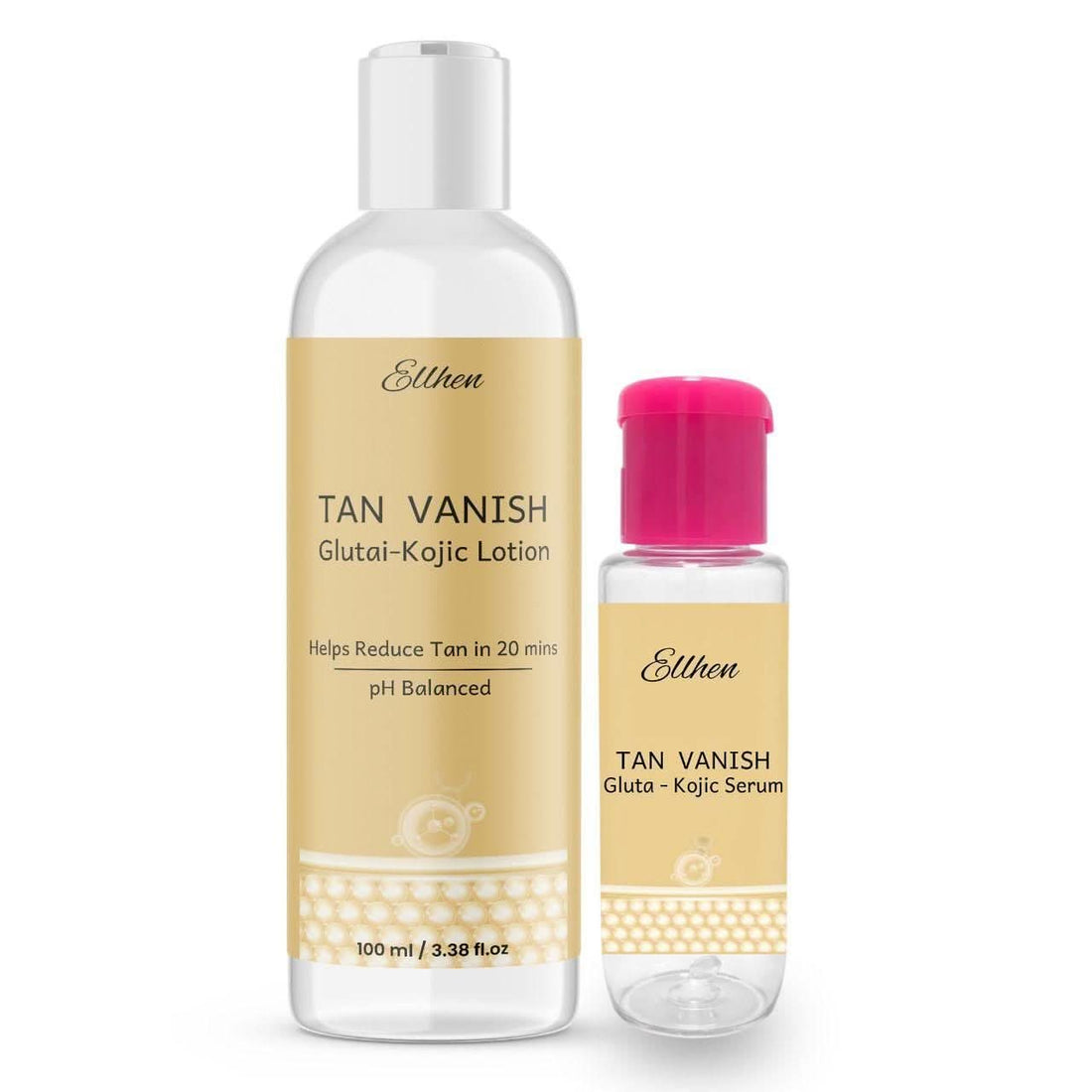 Tan Vanish Glutai Kojic Lotion and Gluta Kojic Serum 100 ml - Canis couture
